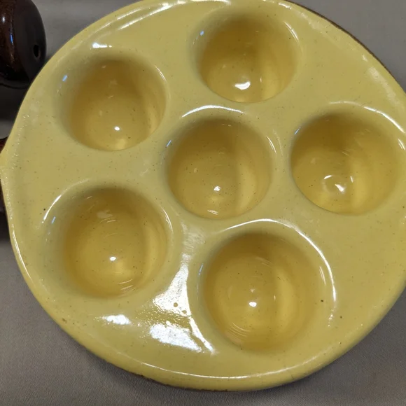 Vintage Modela DePose Made In France & Unbranded Escargot Snail Baking Dishes - Picture 6 of 16